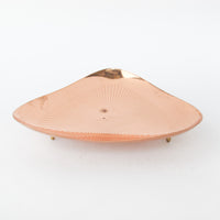Mussbach Metall Midcentury German Copper Tray with Brass Legs