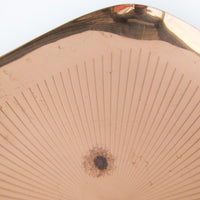 Midcentury German Copper Tray with Brass Legs