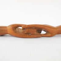 Crossed Carved Wood Hands