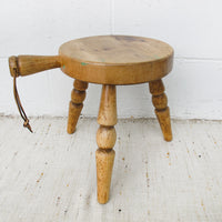 Japanese Wood Milk Stool