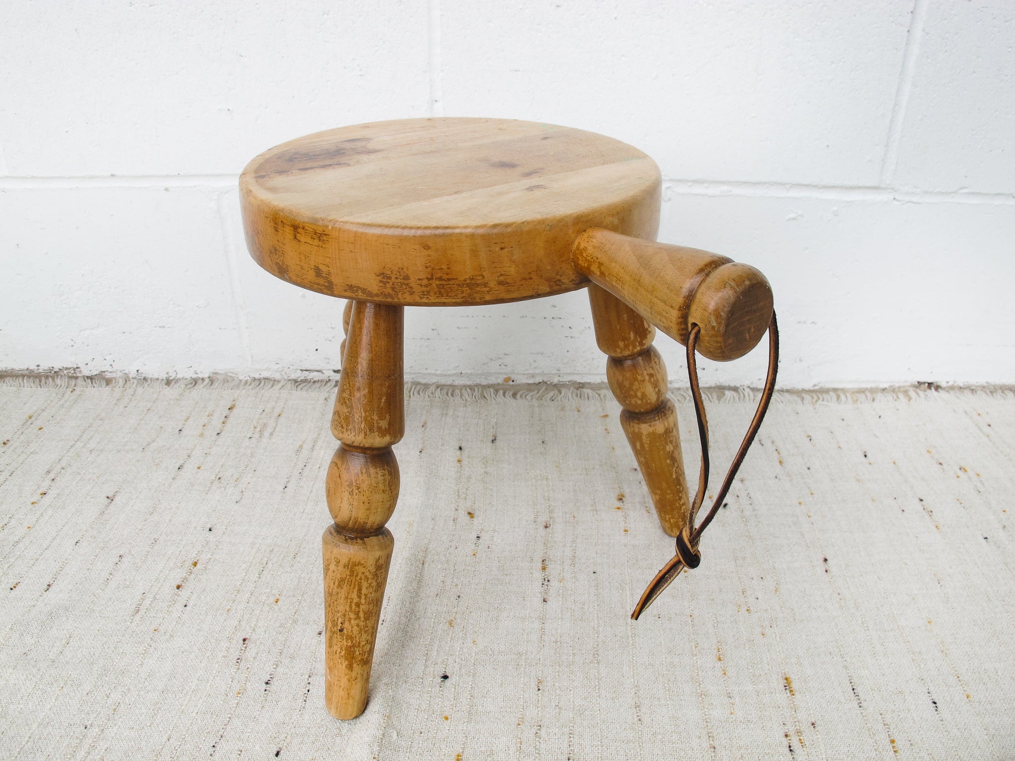 Japanese Wood Milk Stool – Portland Revibe