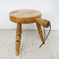 Japanese Wood Milk Stool