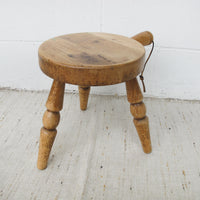 Japanese Wood Milk Stool