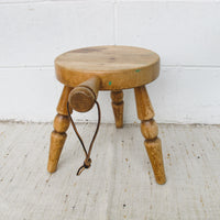 Japanese Wood Milk Stool