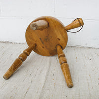 Japanese Wood Milk Stool