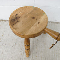 Japanese Wood Milk Stool