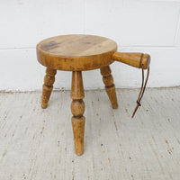 Japanese Wood Milk Stool