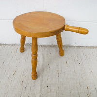 Japanese Wood Milk Stool