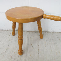 Japanese Wood Milk Stool