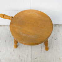 Japanese Wood Milk Stool
