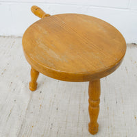 Japanese Wood Milk Stool