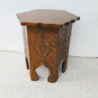 Wood Hexagon Table European