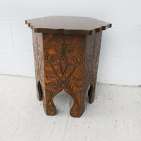 Wood Hexagon Table European