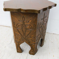 Wood Hexagon Table European