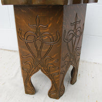 Wood Hexagon Table European