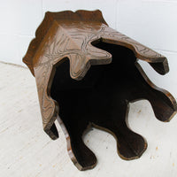 Wood Hexagon Table European
