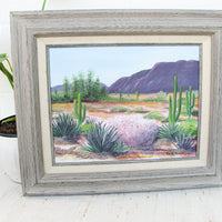 Desert Oil Landscape by Sandy Armstrong 1993