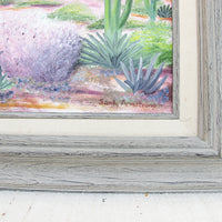 Desert Oil Landscape by Sandy Armstrong 1993