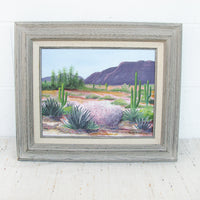 Desert Oil Landscape by Sandy Armstrong 1993