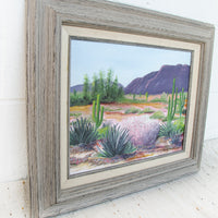 Desert Oil Landscape by Sandy Armstrong 1993