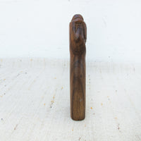 Hand Carved Vintage Wood Fist Sculpture