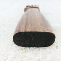 Hand Carved Vintage Wood Fist Sculpture