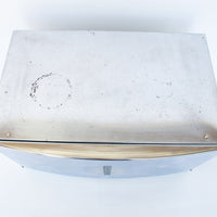 Midcentury Chrome Bread Box