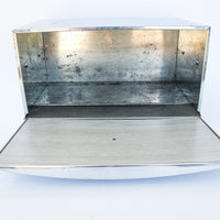 Midcentury Chrome Bread Box
