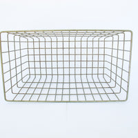 Metal Wire Baskets - Set of 3