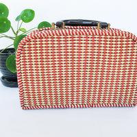 Woven Scottish Purse with Bakelite style Handle