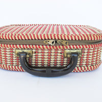 Woven Scottish Purse with Bakelite style Handle