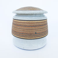 Ceramic Canister made by Calgary artist Deborah Hector