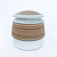 Ceramic Canister made by Calgary artist Deborah Hector