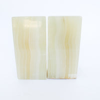 Onyx Pillar Bookends -Made in Mexico