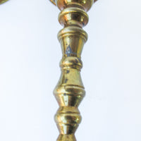 Brass Tapered Wall Sconce Candle Holders Set of 2