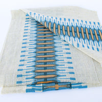 Midcentury Modern Danish 3' Embroidered Table Runner