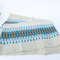 Midcentury Modern Danish 3' Embroidered Table Runner