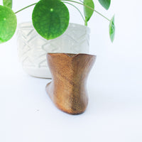 Wooden Foot Ashtray / Dish