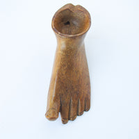 Wooden Foot Ashtray / Dish