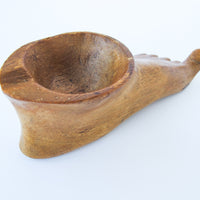 Wooden Foot Ashtray / Dish