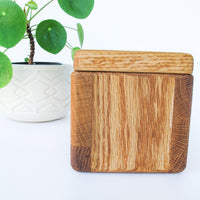 Solid Oak Minimalist Box