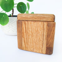 Solid Oak Minimalist Box