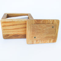 Solid Oak Minimalist Box