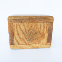 Solid Oak Minimalist Box