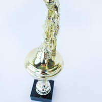 Ski Trophy on Black Marble Base