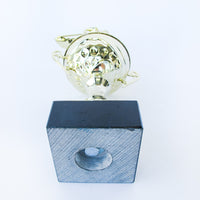 Ski Trophy on Black Marble Base