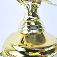 Ski Trophy on Black Marble Base