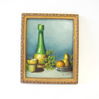 Framed Still Life Oil Painting Art (Sold Separately)