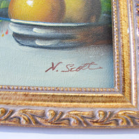 Framed Still Life Oil Painting Art (Sold Separately)