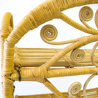 Woven Folding 3 Tier Shelf Wall Rack